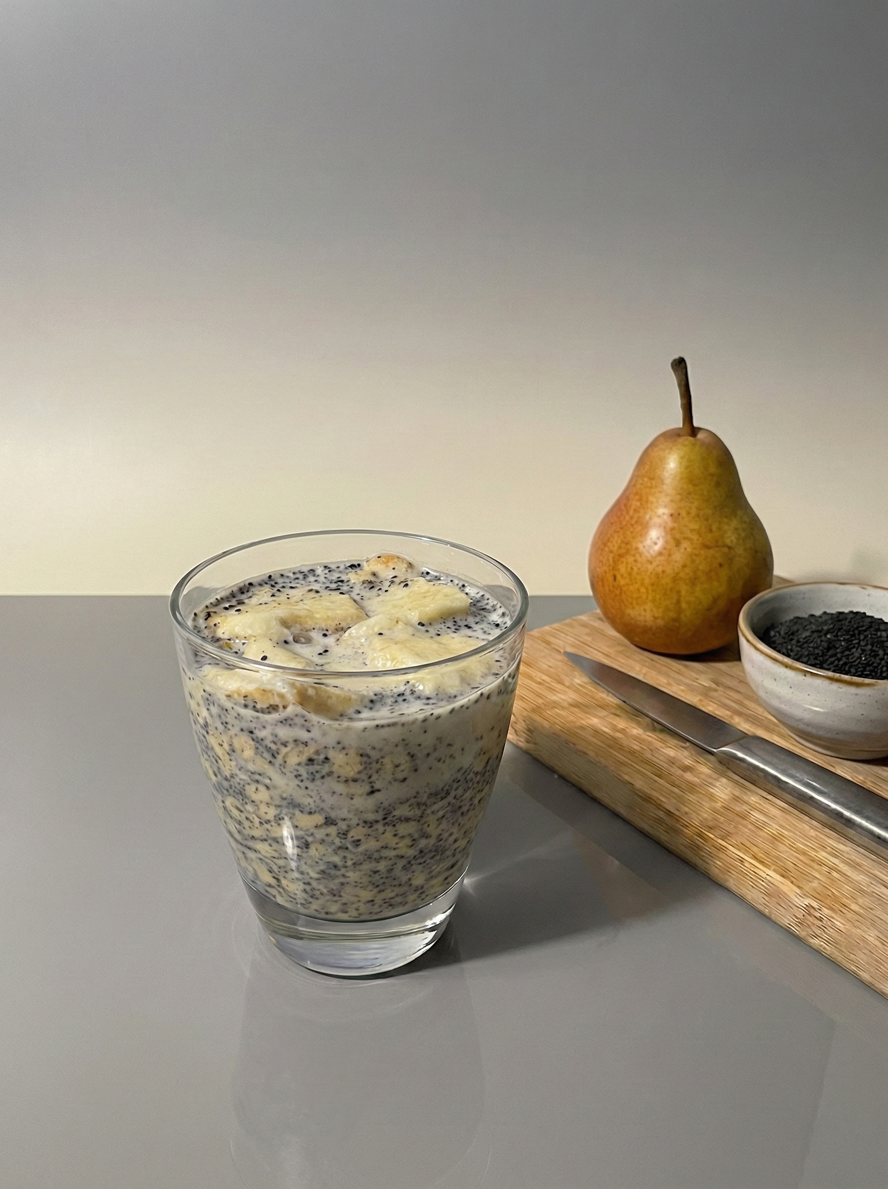 Black Sesame Pear